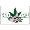 Signmission CBD Oil Sold Here Banner Concession Stand Food Truck Single Sided B-CBD Oil Sold Here19